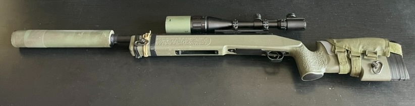 sniper puška - M40a3 olive (Carlos Shifty)