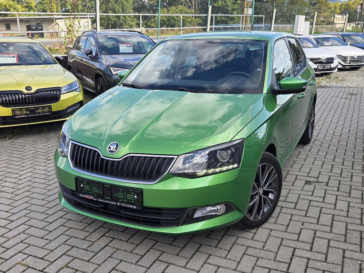 Škoda Fabia III TSi EDITION LED VYHŘ.SEDAČKY SENZORY