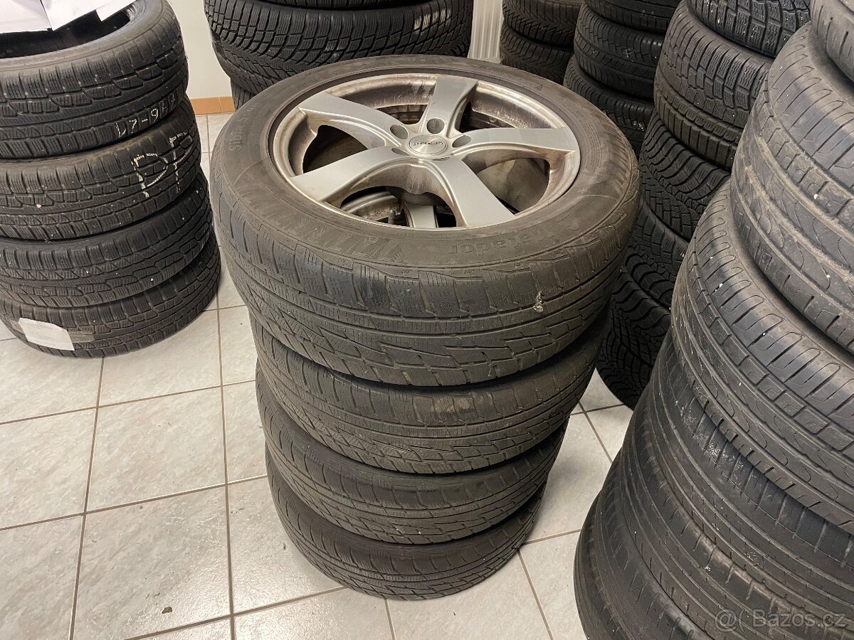 DEZENT ALU disky R18 + pneumatiky