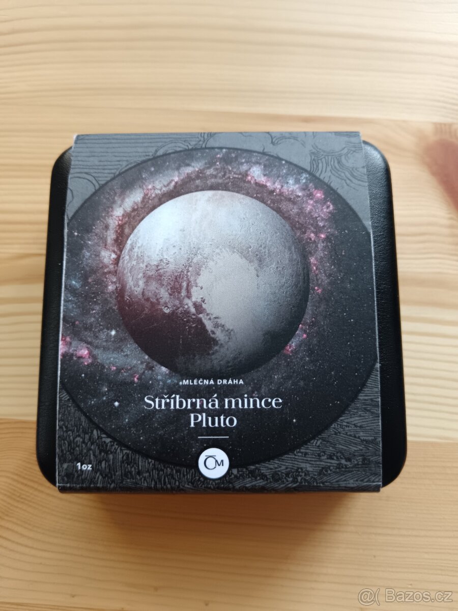 Stříbrná mince 1oz Pluto