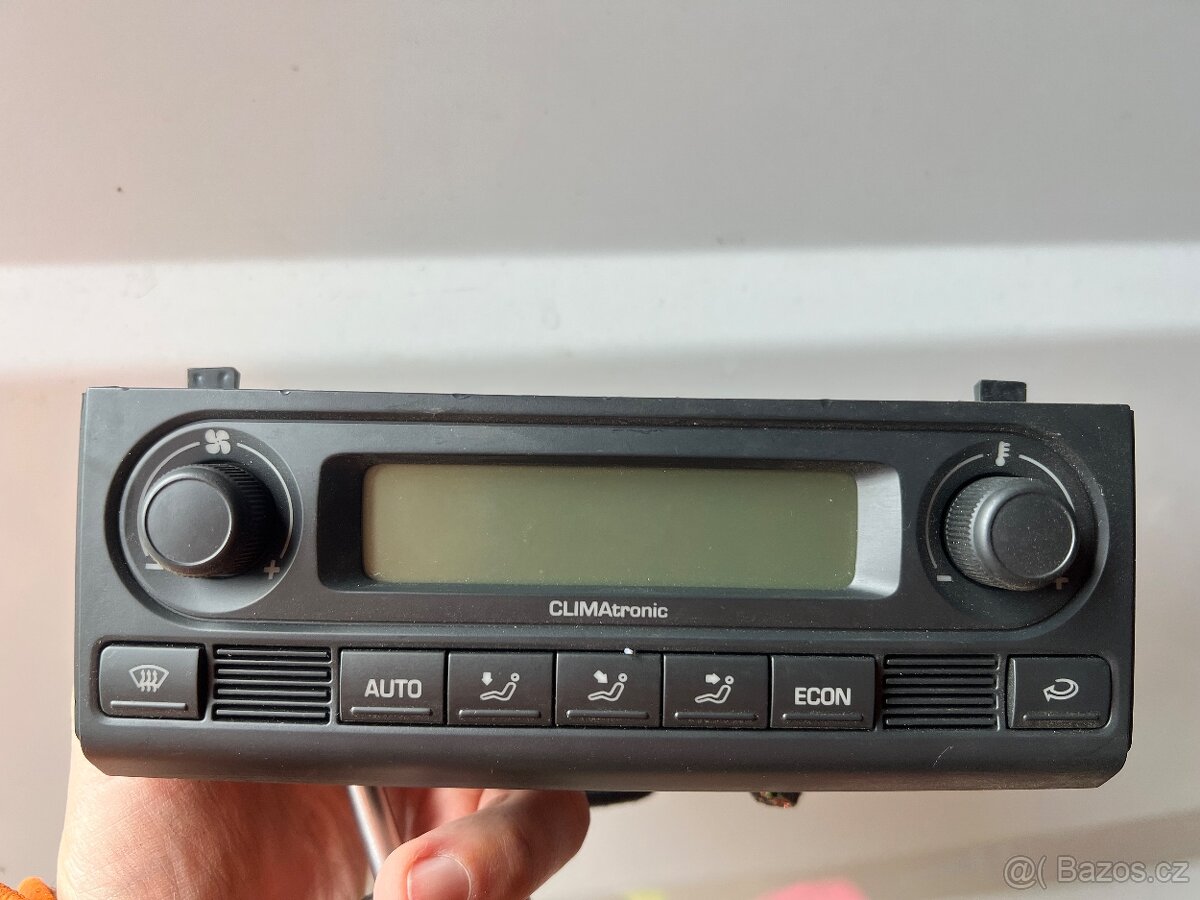 Ovládání automatické klimatizace Fabia, Roomster