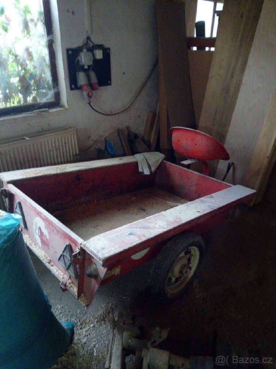 Přívěsný vozík originál za MF