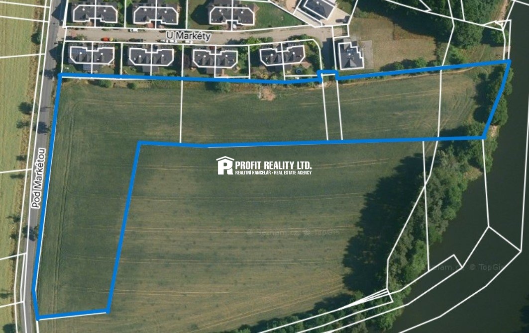 Prodej stavebního pozemku 13 237 m², Praha - Hájek u Uhříněv