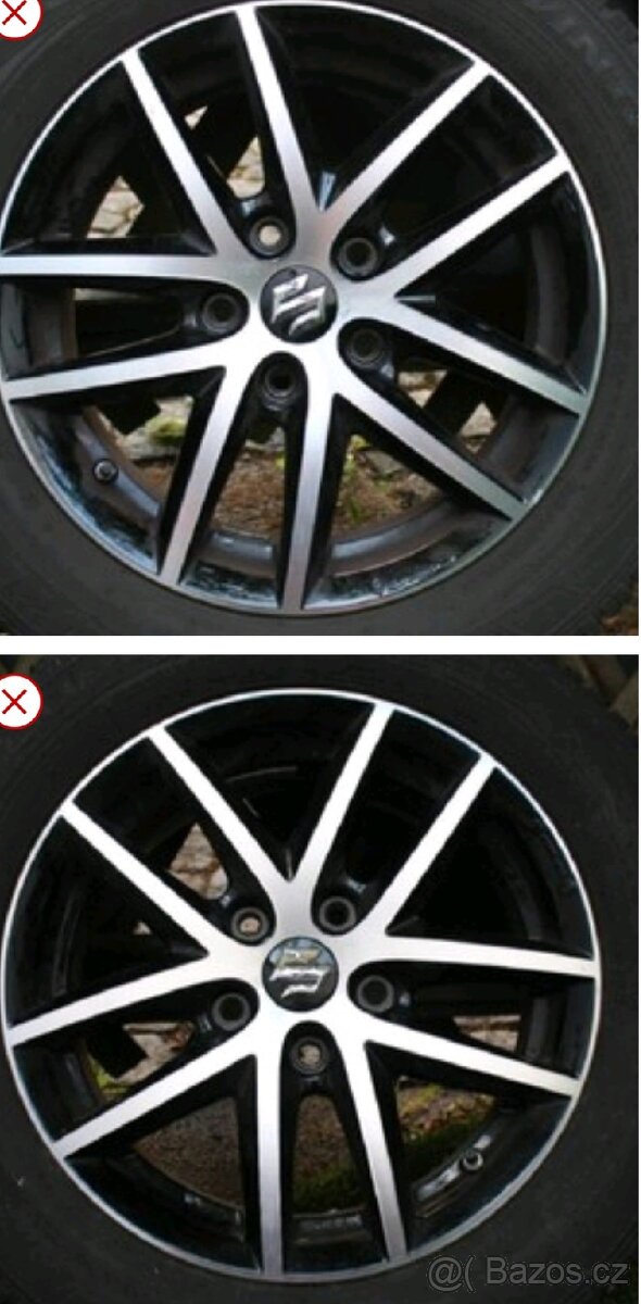 alu kola SUZUKI 16x6,5J