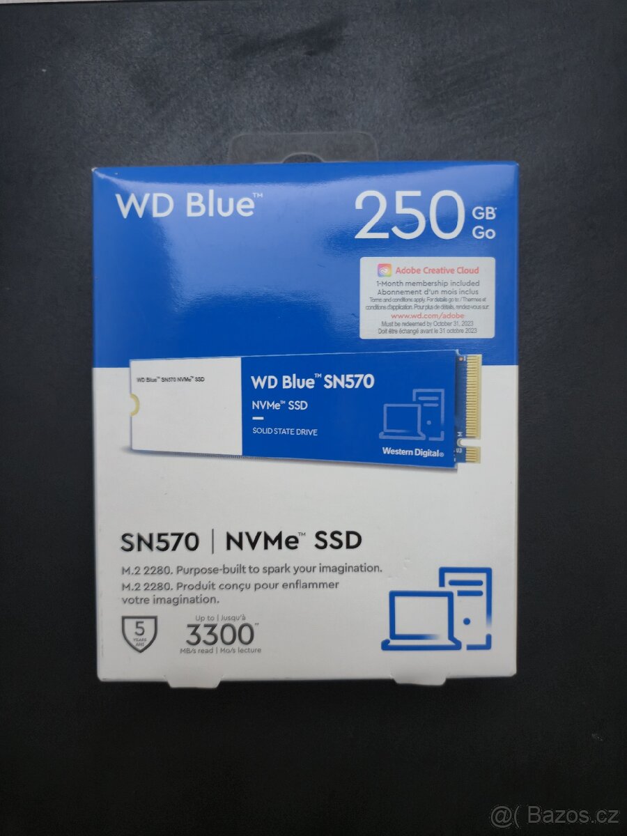 WD ssd 250 GB