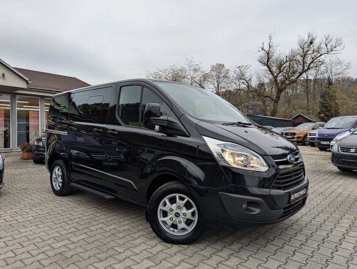Ford Tourneo Custom TITANIUM 2.2TDCi 114kW 8 MÍST, KAMERA
