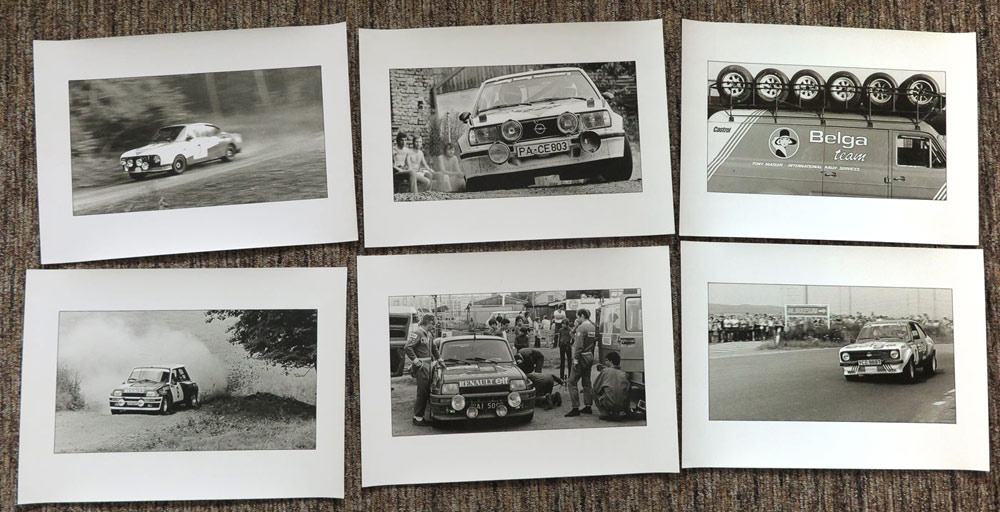 FOTOGRAFIE Z RALLY kolem roku 1980