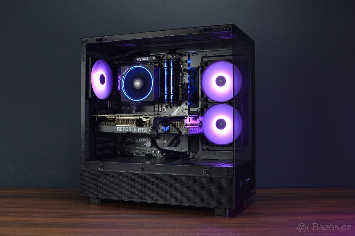 Herní PC - RTX  3060 Ti / Ryzen 5600 / 1TB / 16GB