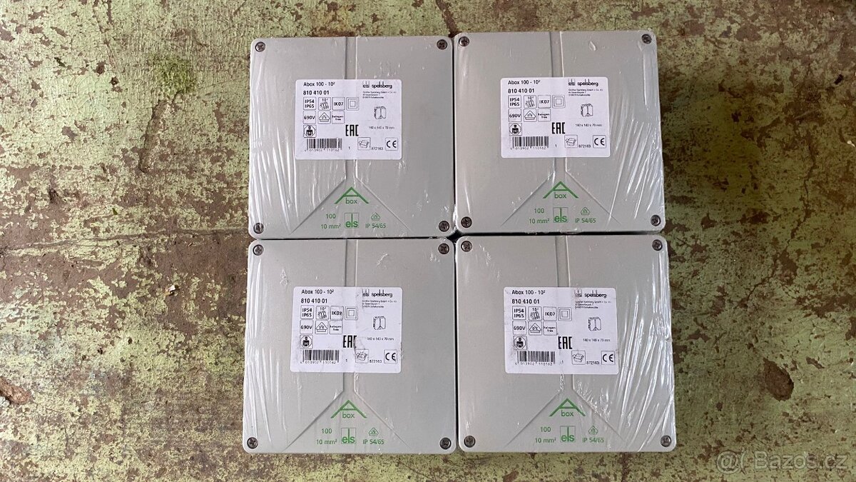 ✅ Nové instalační krabice Spelsberg Abox 100 (IP65)