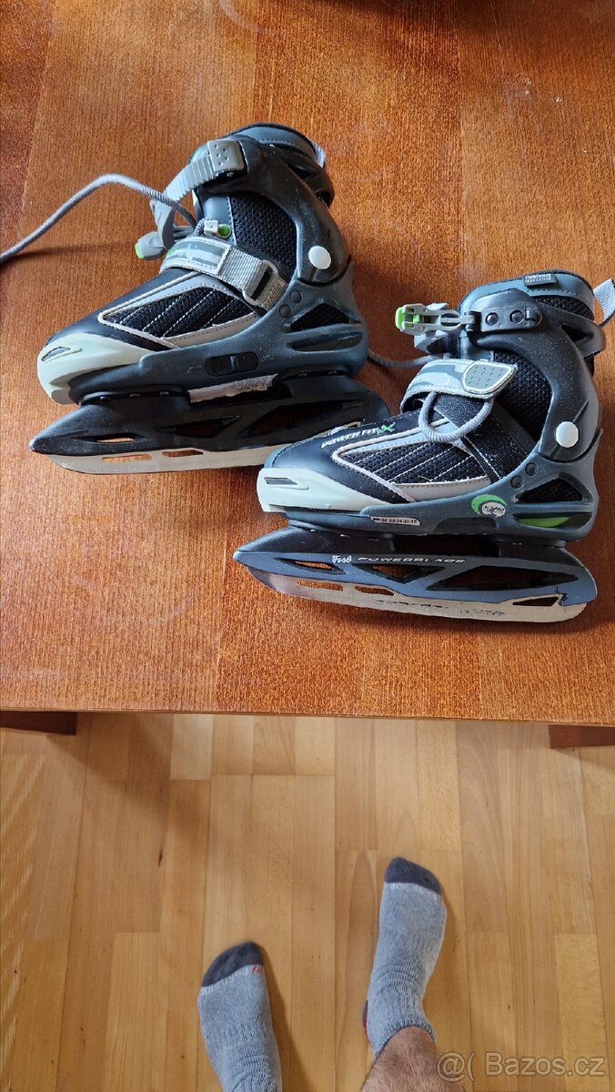 Dětské rostoucí brusle 32-36