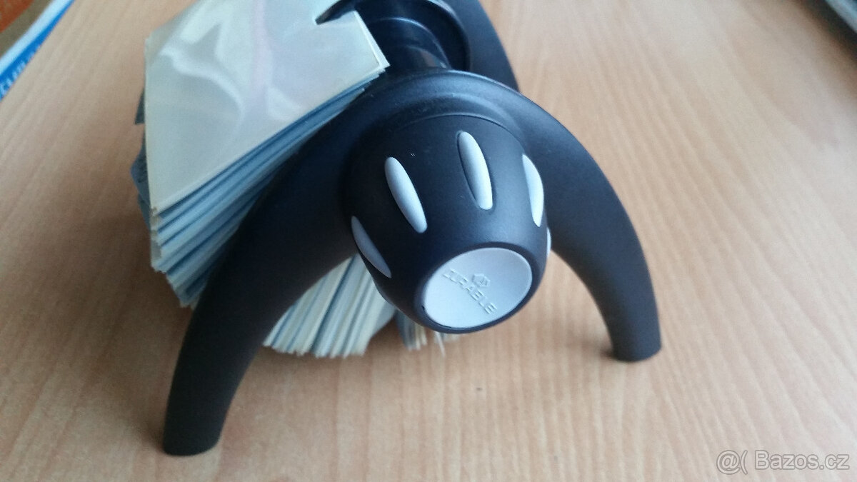 Designový vizitkovník stolní otočný Durable