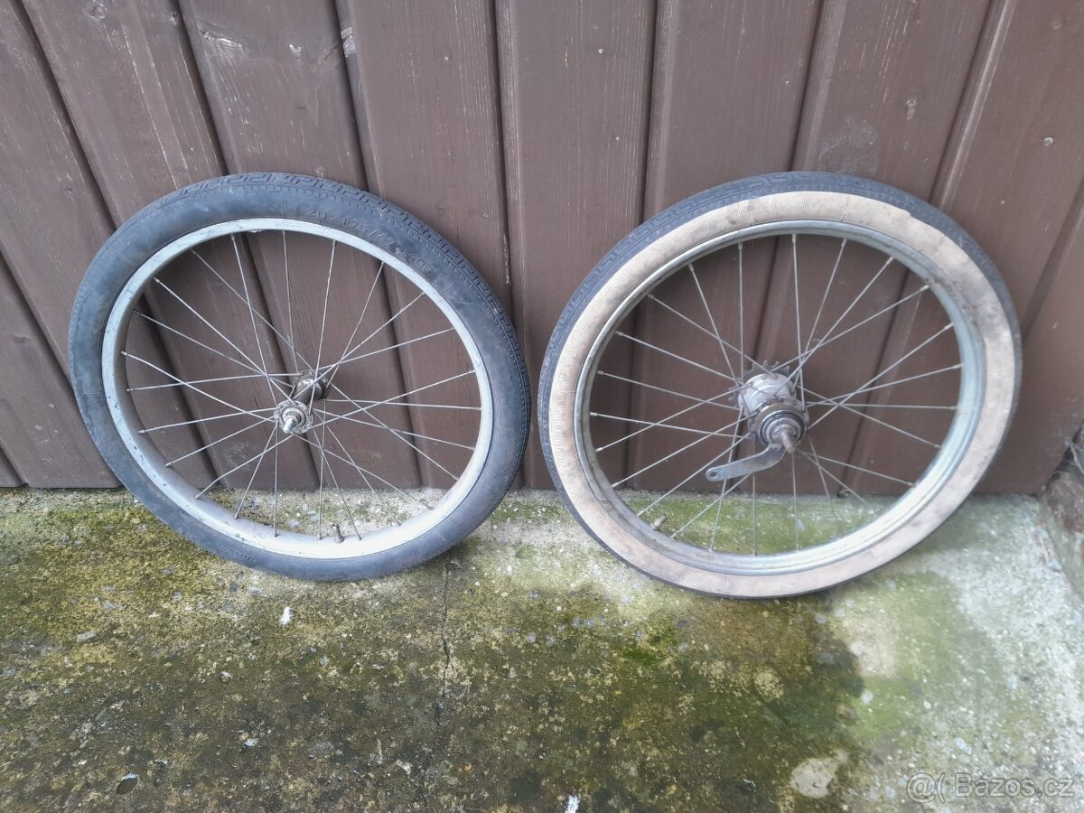 Ráfky 20" na retro kola