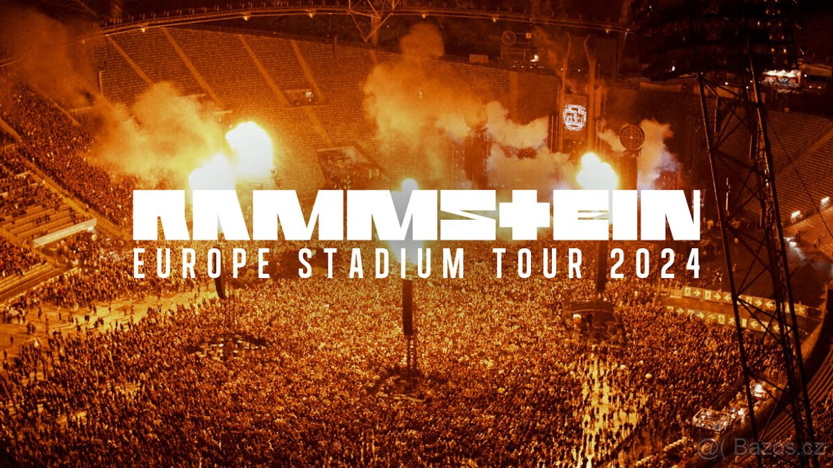 RAMMSTEIN FEUERZONE PRAHA - Vyprodáno pod pódiem