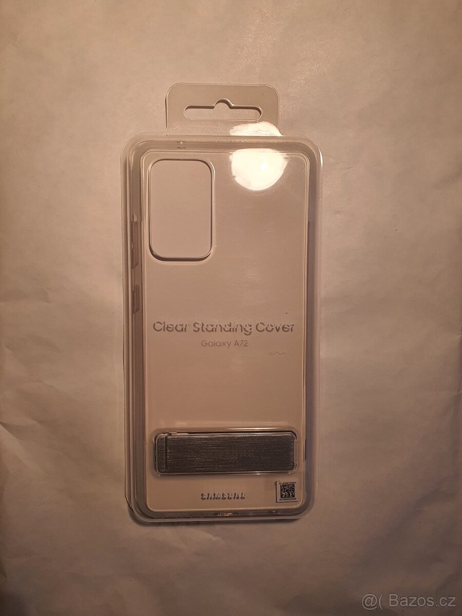 Samsung Galaxy A72 Clear Standing Cover - originální - nové