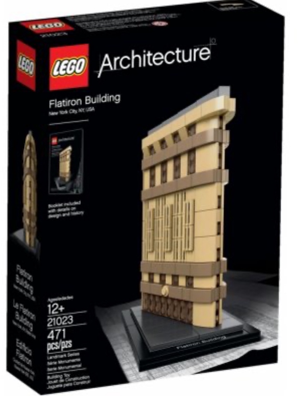 LEGO Architecture Flatiron building