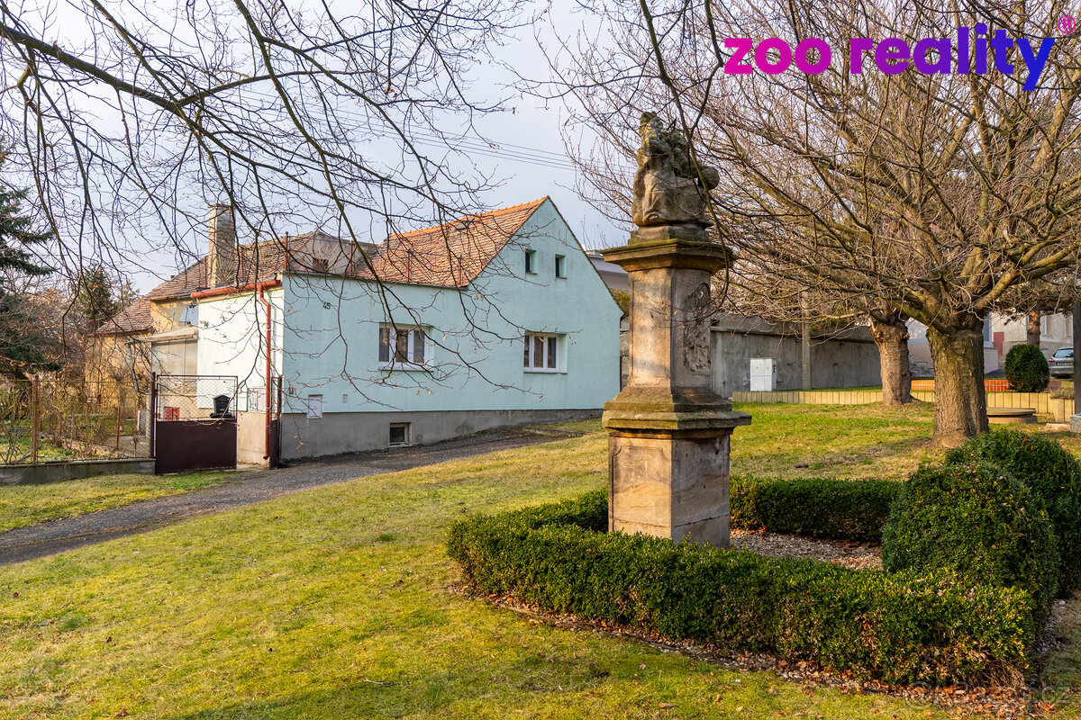 Prodej rodinného domu 84m2, pozemek 2377m2, Skršín