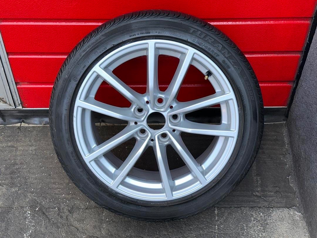 Original ALU kolo BMW 17" 7,5J ET30 + pneu 225/45/R17