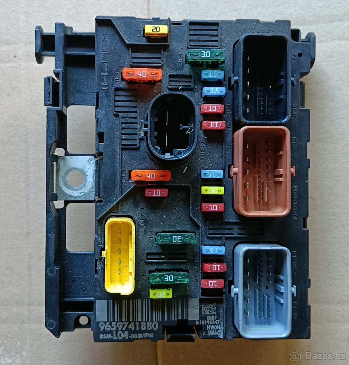 BSM jednotka L04, Peugeot 307 po FL