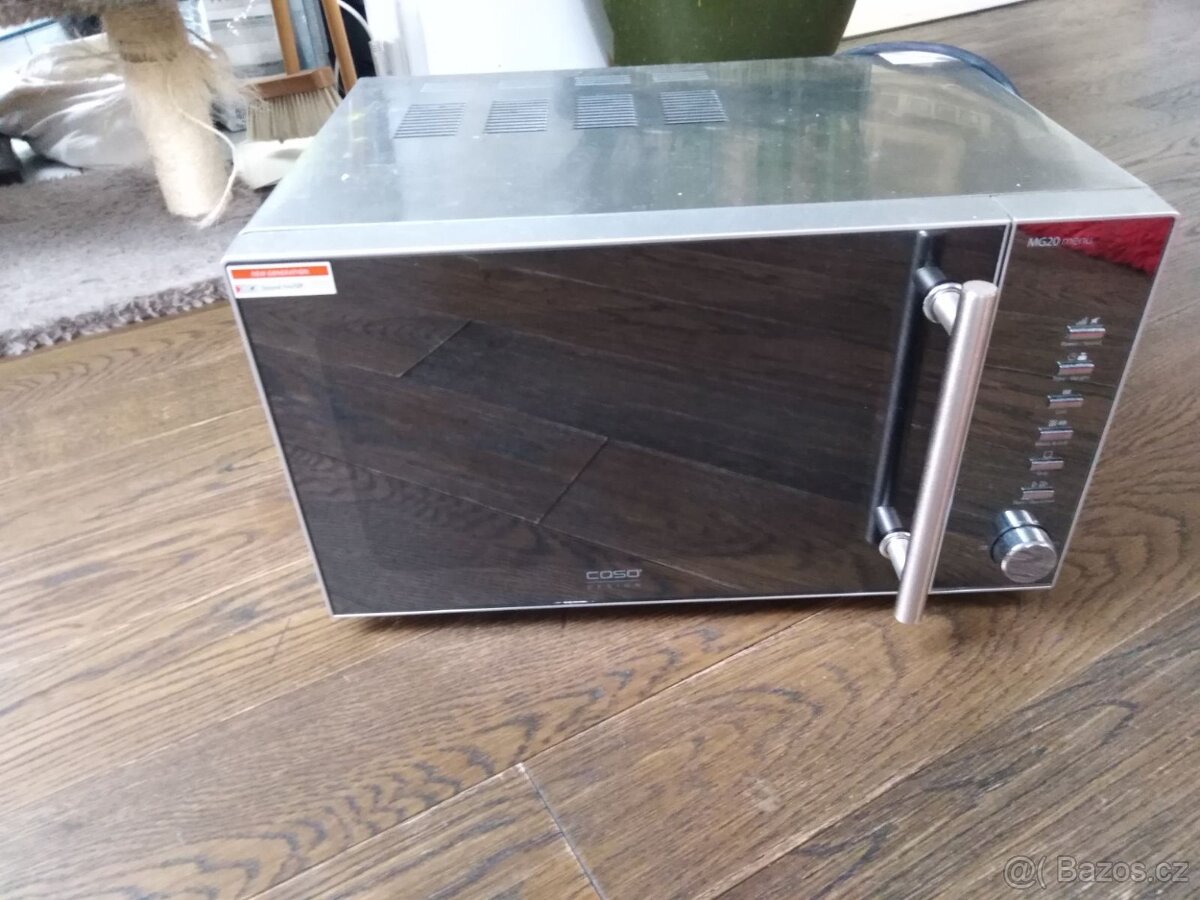 Mikrovlnka s grilem CASO (Německo), 1200 Watt