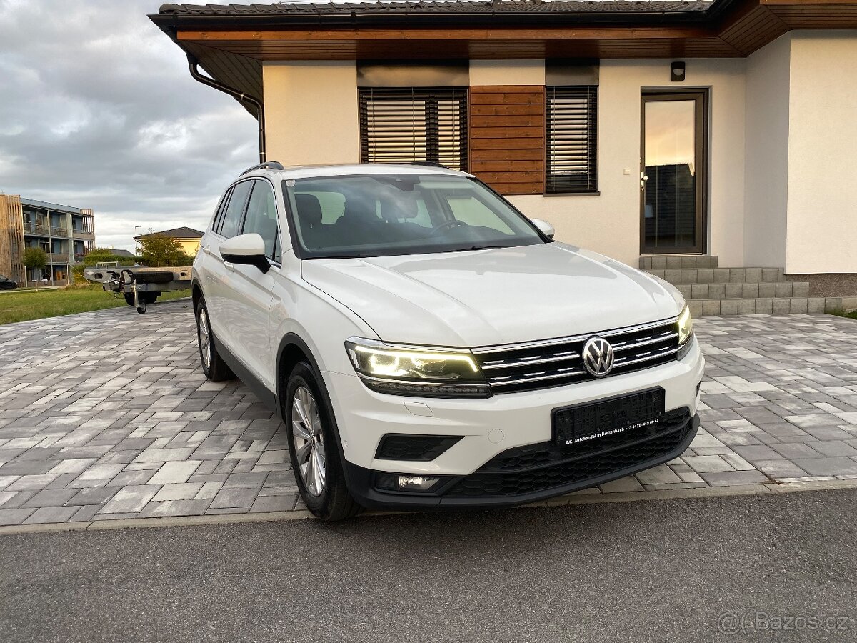 Tiguan 2.0tdi 4x4-serviska,led světla,panorama