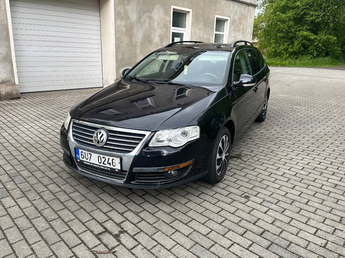 VW Passat B6 1.9 TDI 77 kW nová STK super stav