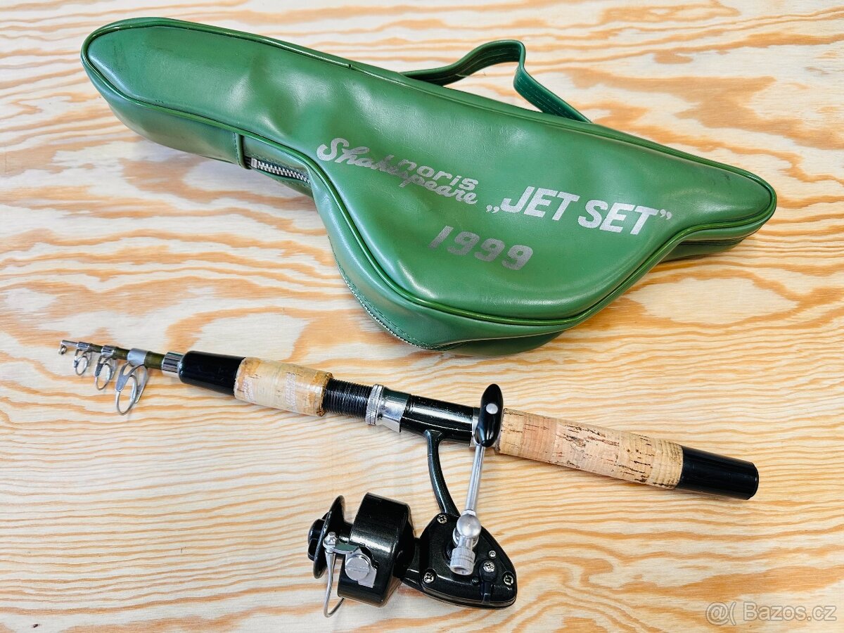 RETRO SET SHAKESPEARE NORIS ,,JET SET´´ 1999