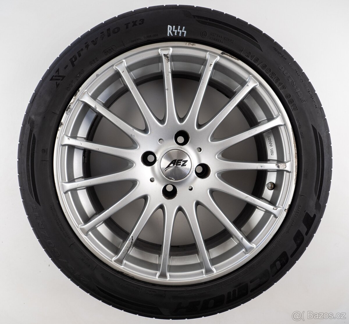 Peugeot 5008 - 17" alu kola - Letní pneu