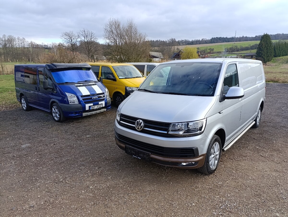 Volkswagen Transporter T6 2.0 TDi long 110kw tažné DPH