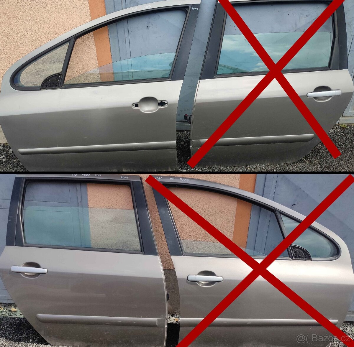 Dveře Peugeot 307 SW / combi - KDAC