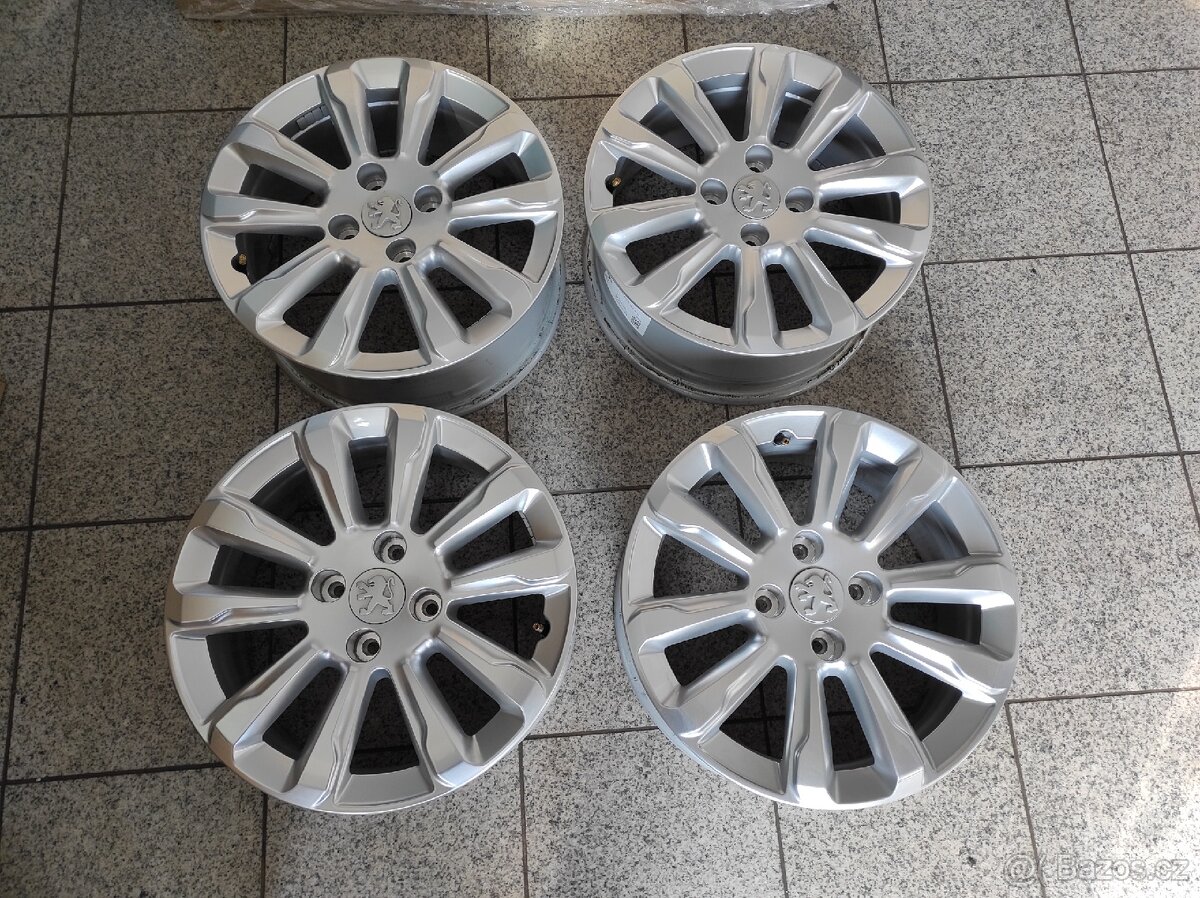 6,5x16 4x108 x65 ET32 Peugeot nová originál ALU kola
