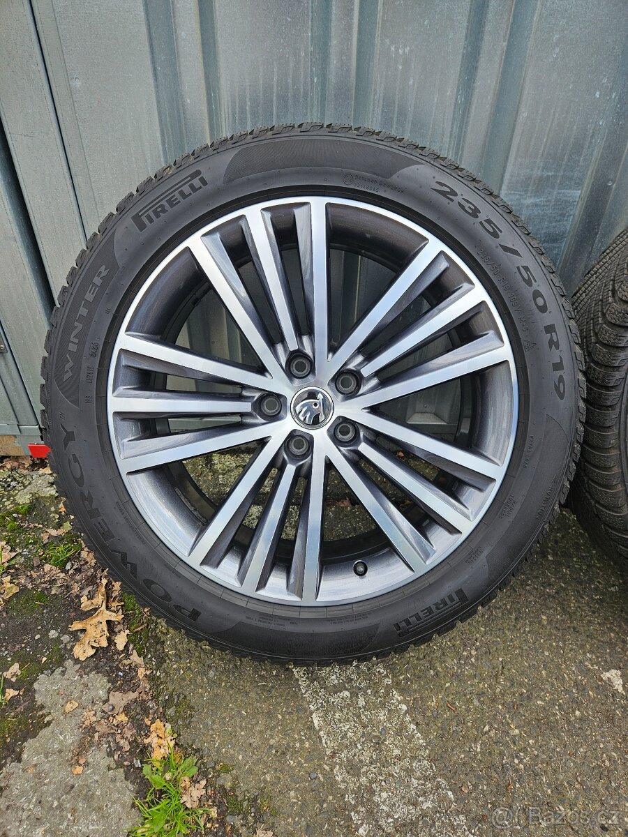 Zimní alu kola Sirius 19" Škoda Kodiaq 235/50 R19