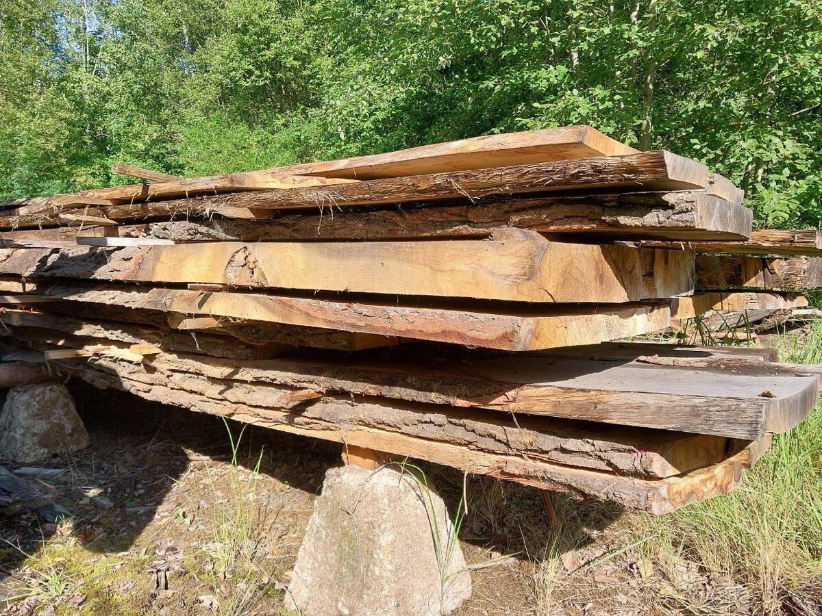 Dubové fošny a prkna