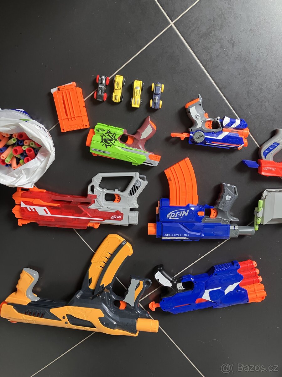 Pistole NERF - velká sada