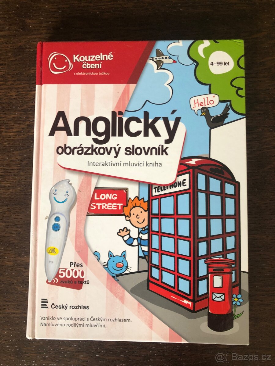 Anglický obrázkový slovník Kouzelná tužka