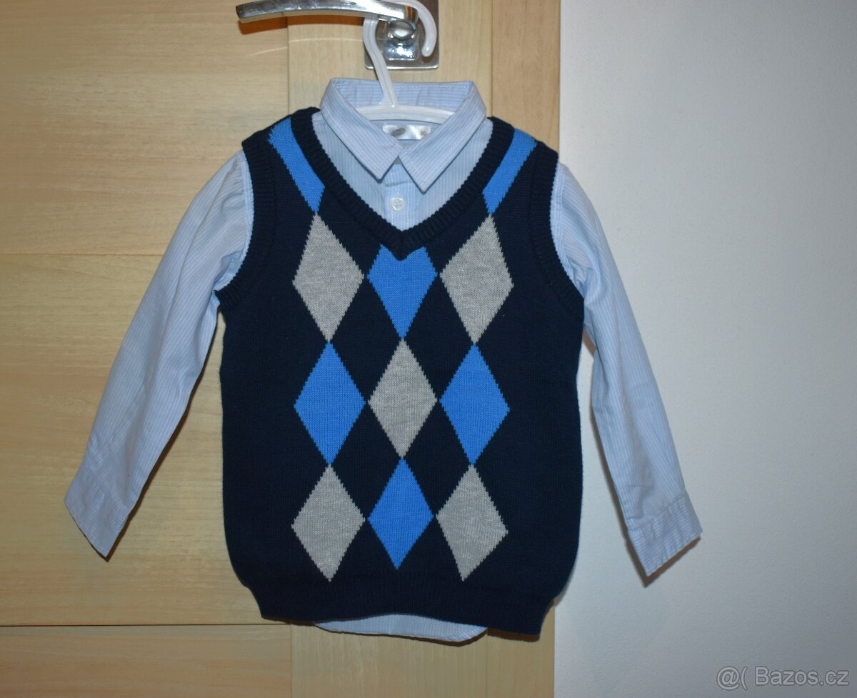 Prodám set košile+vestička