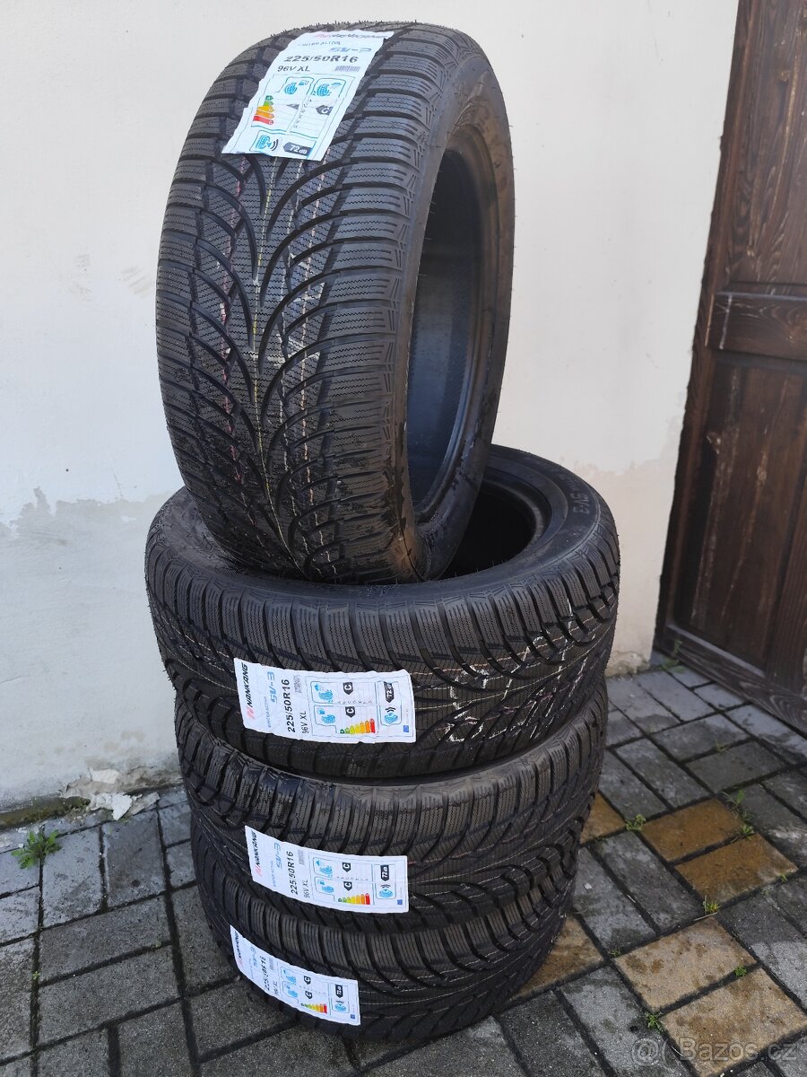 225/50 r16 - ZIMNÍ SADA - NANKANG - NOVÉ