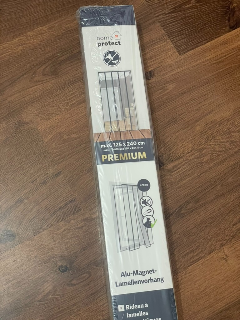 Síť proti hmyzu do dveří, magnetický lamelový závěs Home Pro