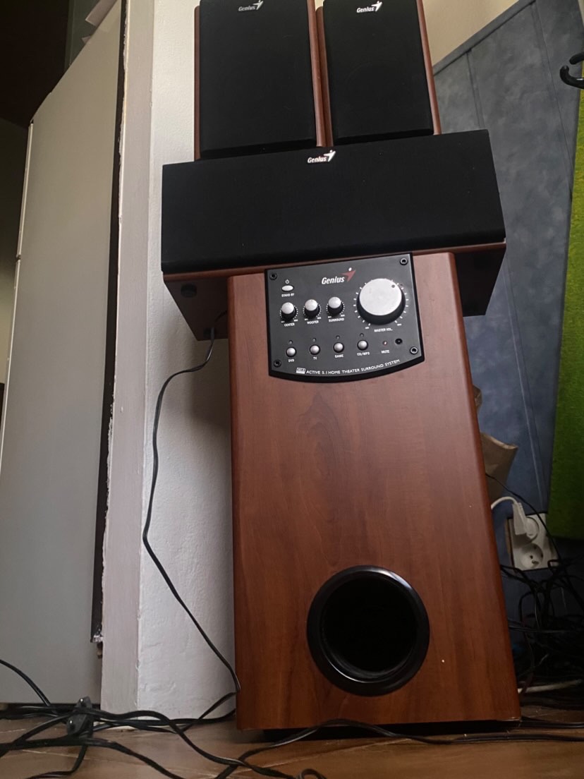 Genius SE-HF5.1 5000 – 4kanálový domácí audio systém, plně f