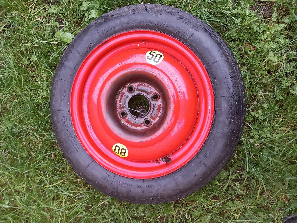 Dojezdové kolo-Rezerva