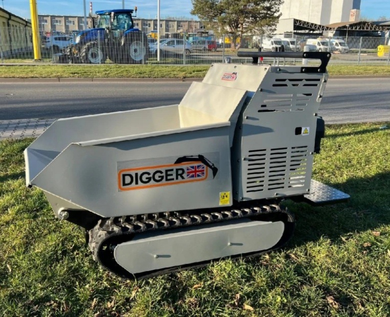 hydraulický dumper, pásový dumper, železný kůň