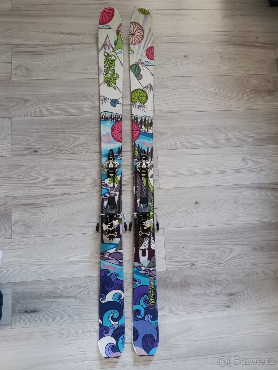 Skialpovy set 166cm