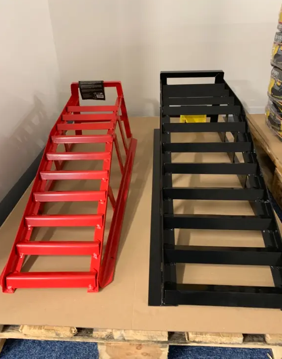 Rampy černé velké zesílené D950xV270xŠ330 pneu až 260mm