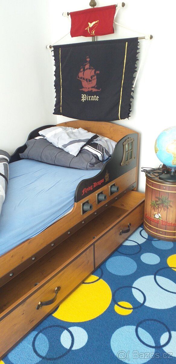 Dětská postel "PIRÁT"