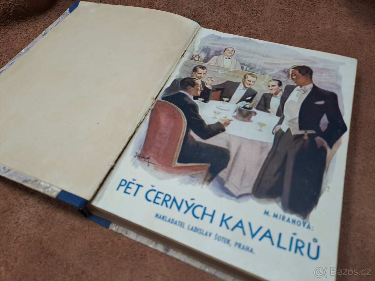 Pět černých kavalírů - Marie Miranová, 1929