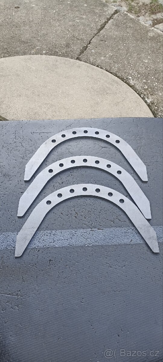 Díly čelní radlice - malotraktor TZ4K14 nebo MT8