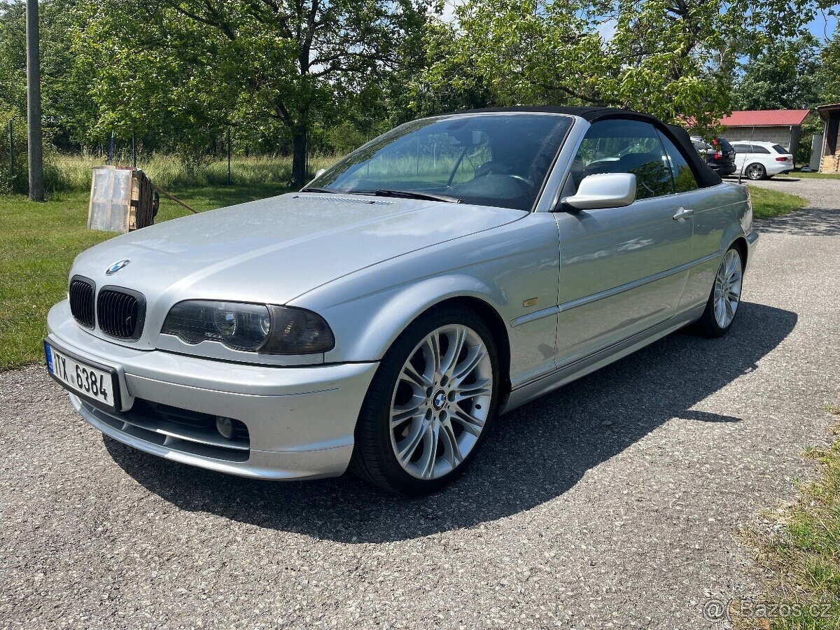BMW 330CI e46 CABRIO 170KW BENZÍN MANUÁL KŮŽE