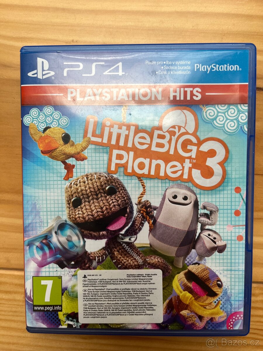 Hry PS4- sack boy-little big planet 3