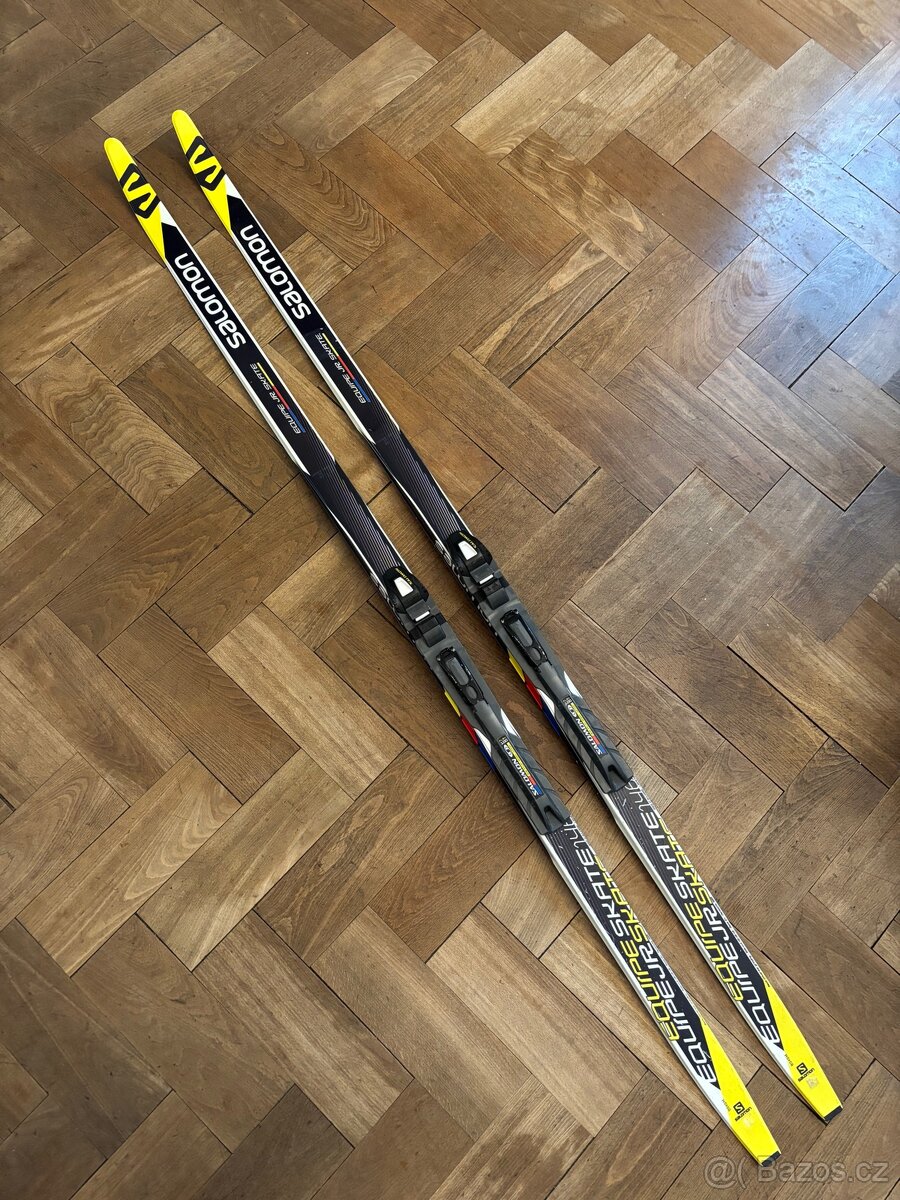 SALOMON EQUIPE JR SKATE 146cm + vázání