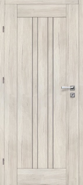 Interierové dveře plné, Dub, 60L + 60P- nové