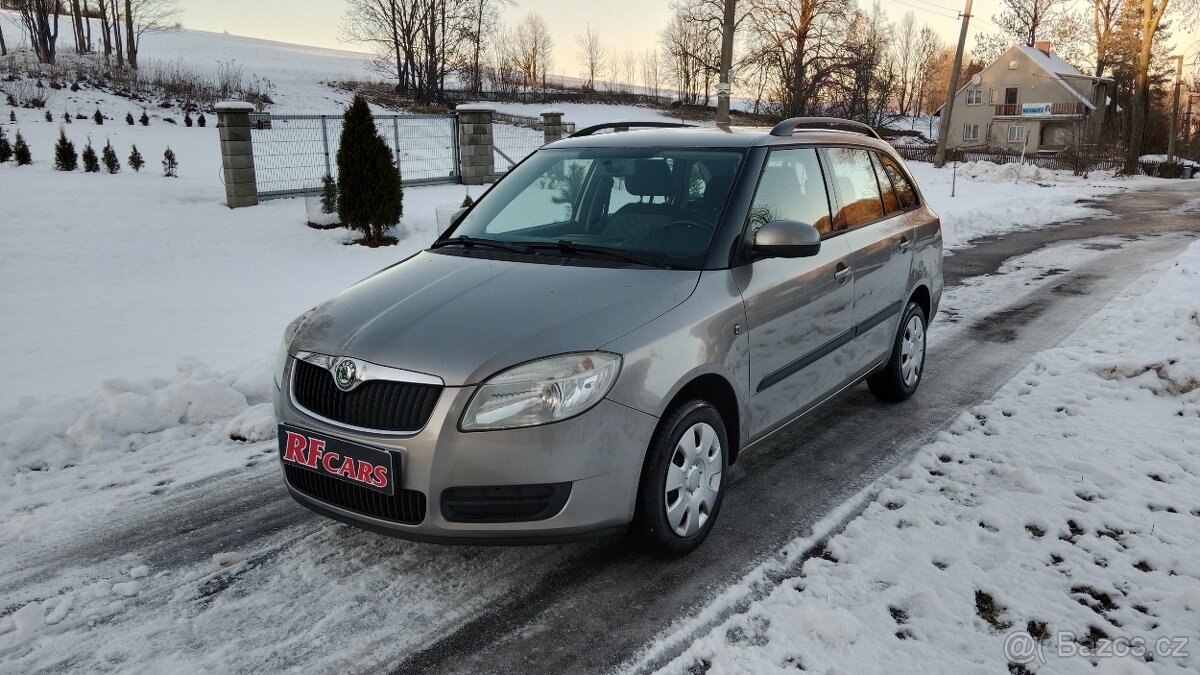 Škoda Fabia II-2 Kombi 1.4i 16V 63kW,9/2008,SERV.KNIHA,KLIMA